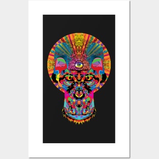 The Higher Primate - Psychedelic Mandala Posters and Art